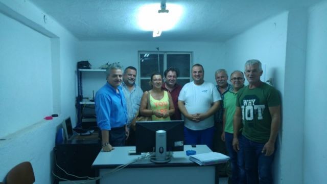 Επίσκεψη των συμβούλων της μείζωνος αντιπολίτευσης του Δήμου Αγιάς στον Αετόλοφο.