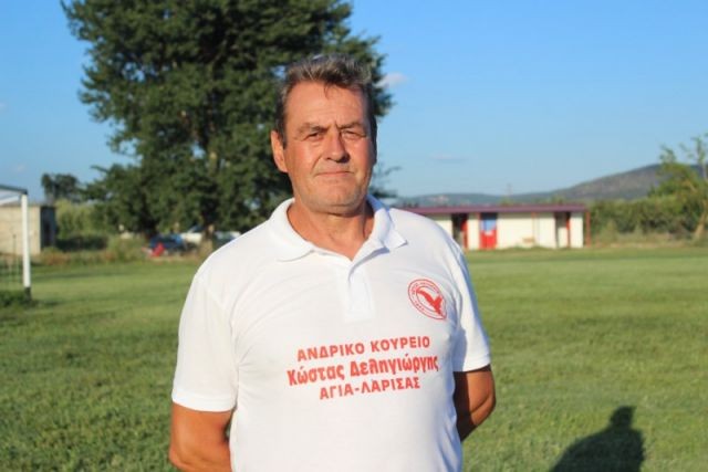 Χρήστος Ηλιάδης η ταυτότητα και η ψυχή του τοπικού ποδοσφαίρου στον Αετόλοφο.